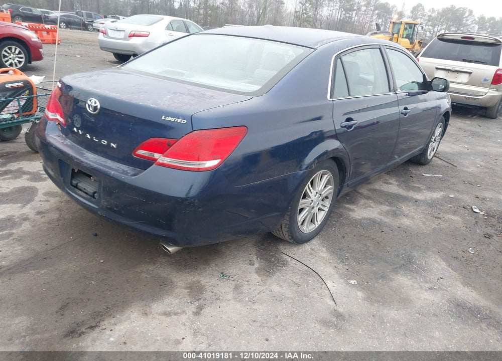 2006 TOYOTA AVALON LIMITED VIN: 4T1BK36B96U132989