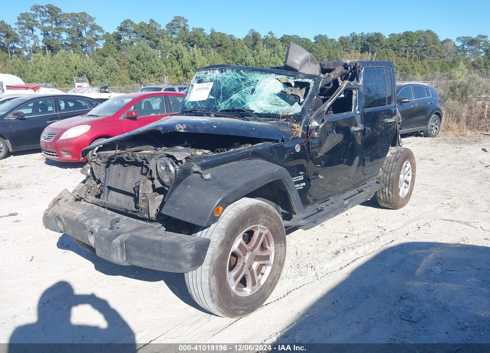 2012 JEEP WRANGLER UNLIMITED SPORT VIN: 1C4HJWDG1CL244088