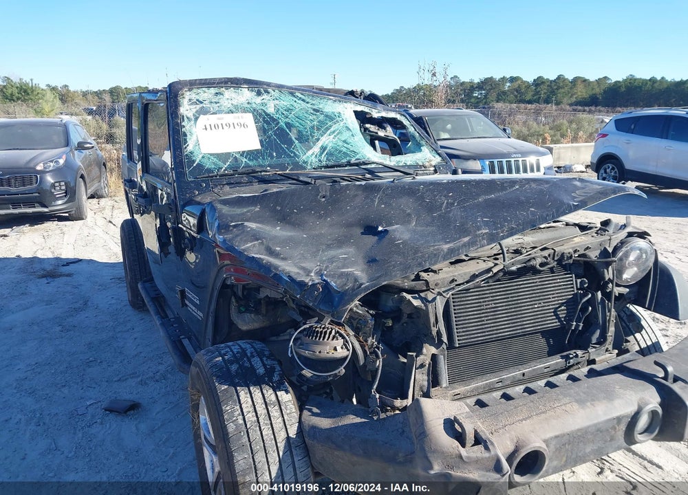 2012 JEEP WRANGLER UNLIMITED SPORT VIN: 1C4HJWDG1CL244088