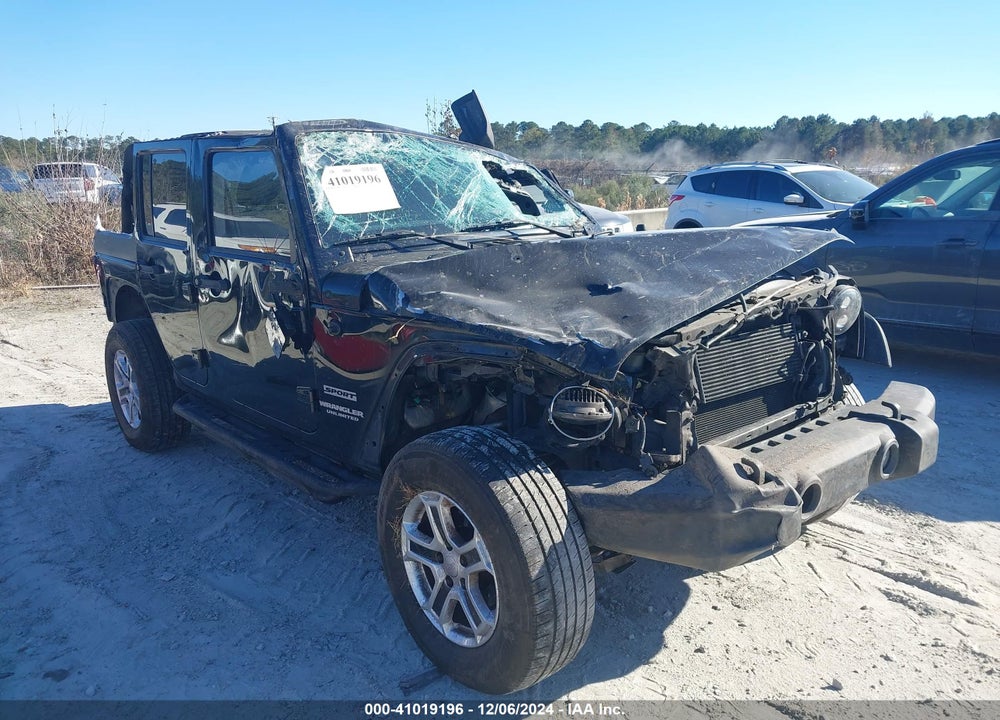2012 JEEP WRANGLER UNLIMITED SPORT VIN: 1C4HJWDG1CL244088