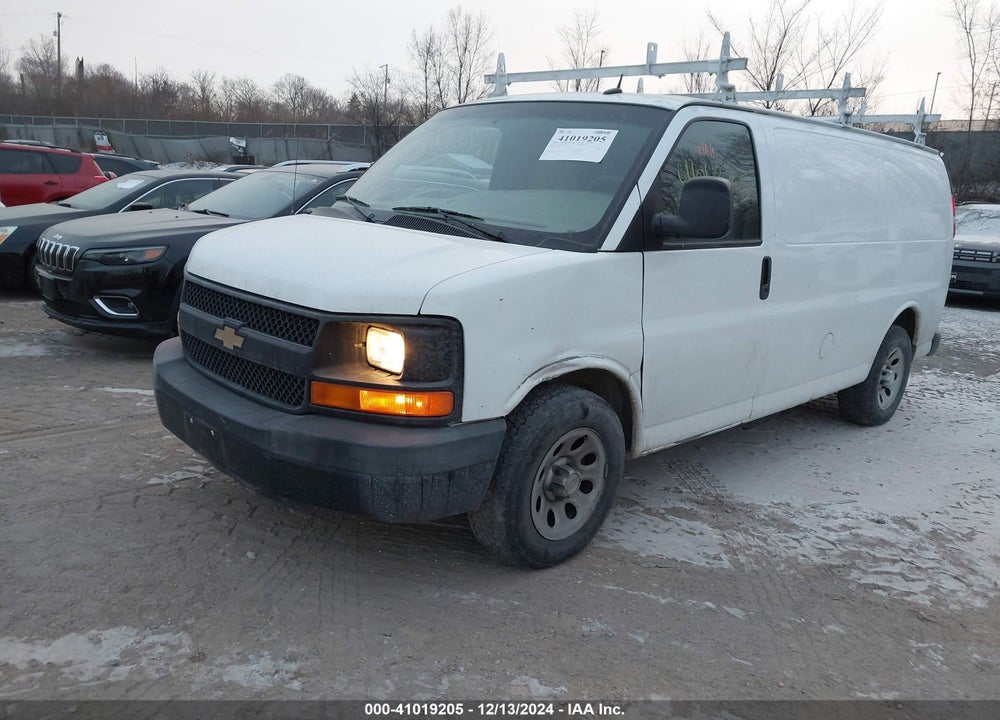 2014 CHEVROLET EXPRESS 1500 WORK VAN VIN: 1GCSGAFXXE1190793