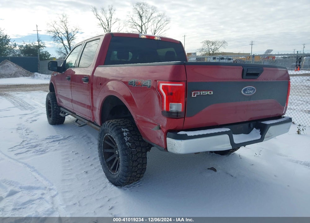 2017 FORD F-150 XLT VIN: 1FTEW1EG0HKC13790