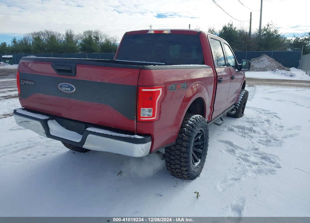 2017 FORD F-150 XLT VIN: 1FTEW1EG0HKC13790