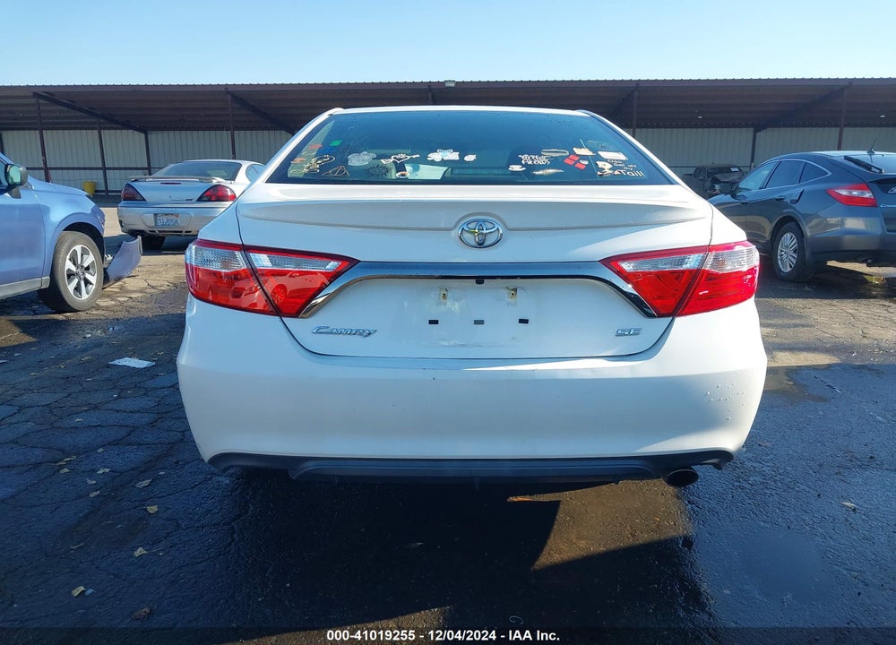 2016 TOYOTA CAMRY SE VIN: 4T1BF1FK7GU580416