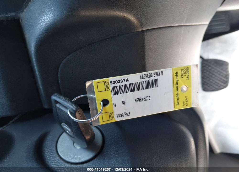 2014 NISSAN VERSA NOTE SV VIN: 3N1CE2CP1EL383513