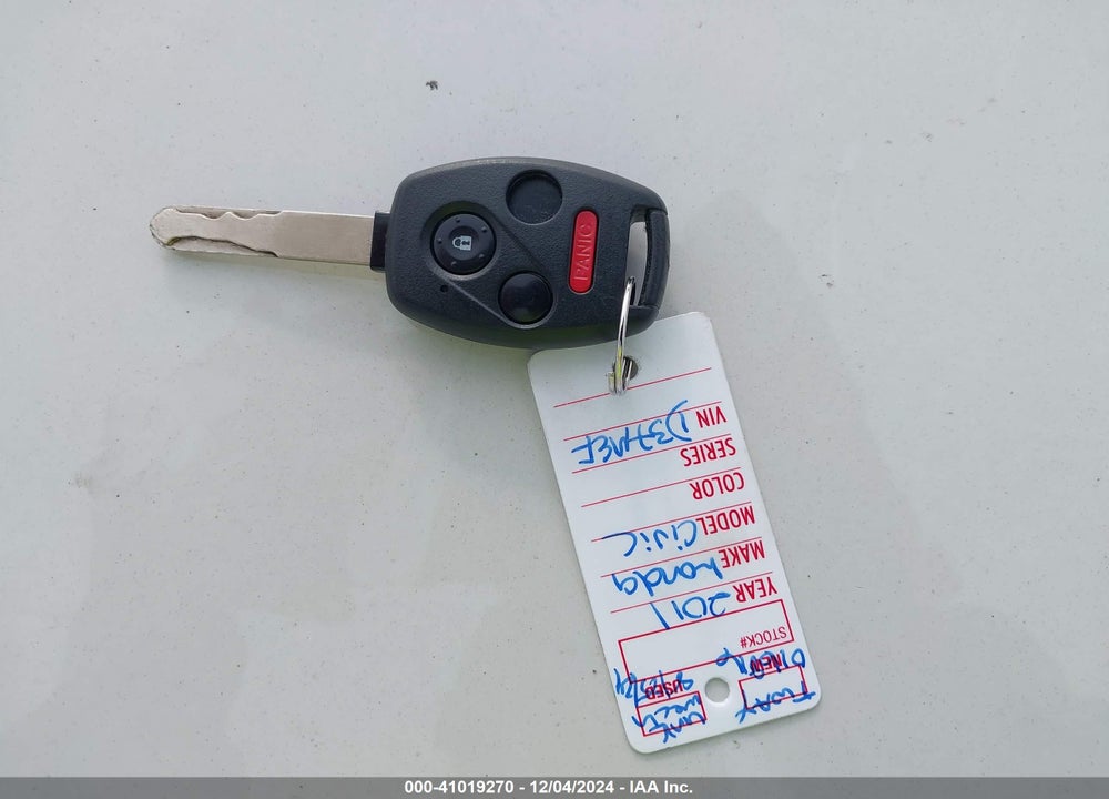 2011 HONDA CIVIC LX VIN: 2HGFA1F54BH538166