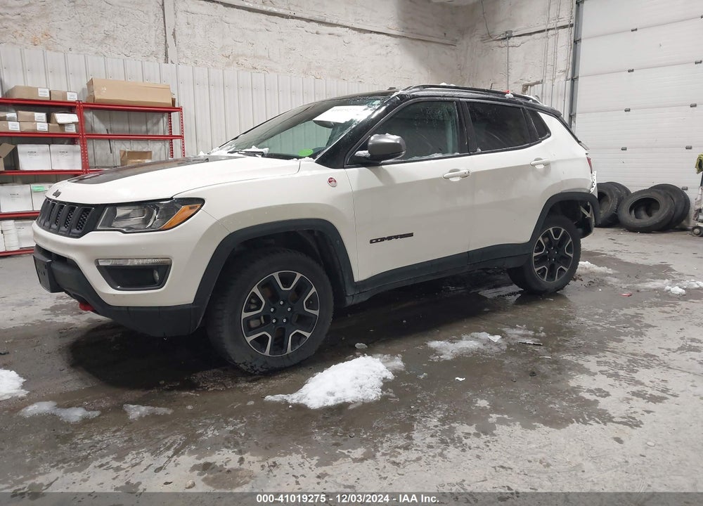 2019 JEEP COMPASS TRAILHAWK 4X4 VIN: 3C4NJDDB8KT601944