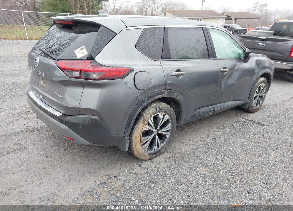 2021 NISSAN ROGUE SV INTELLIGENT AWD VIN: 5N1AT3BB6MC682068