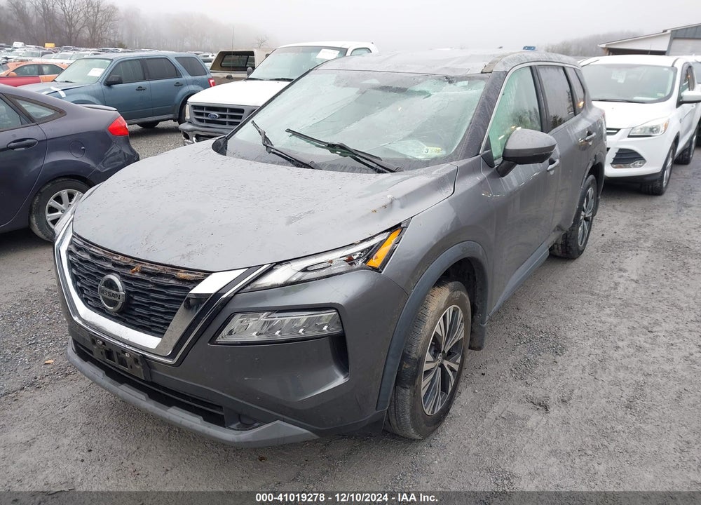 2021 NISSAN ROGUE SV INTELLIGENT AWD VIN: 5N1AT3BB6MC682068