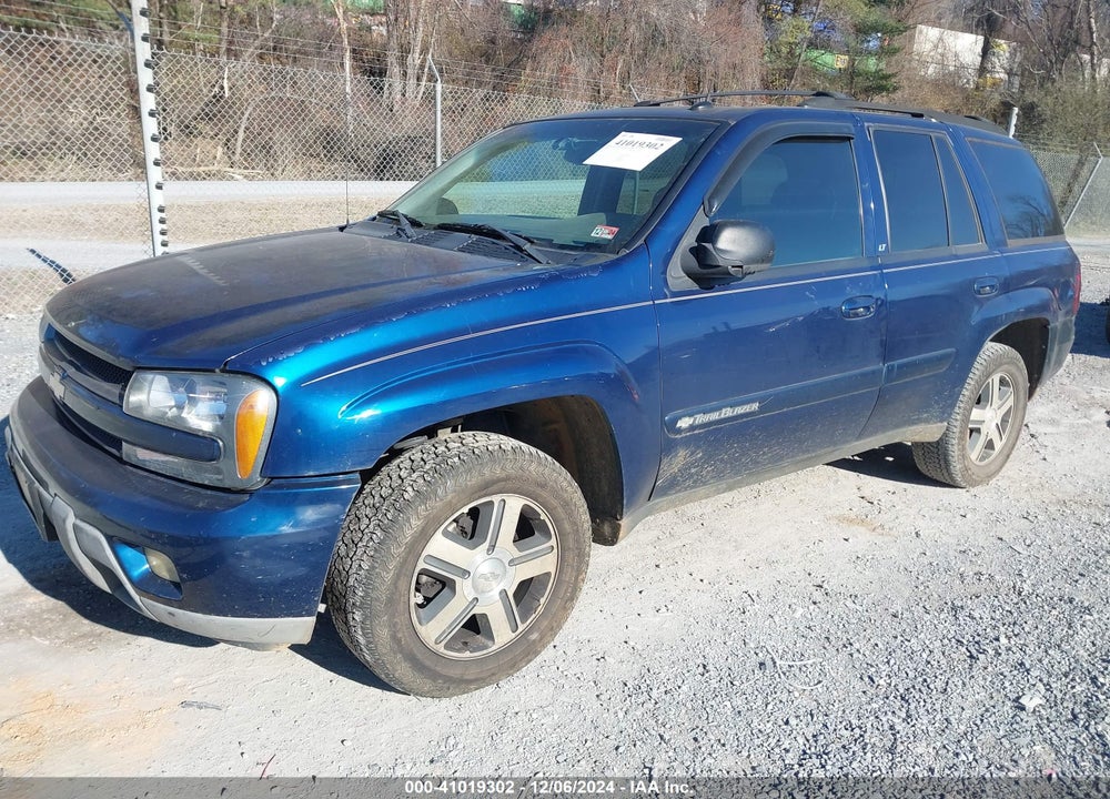 2004 CHEVROLET TRAILBLAZER LT VIN: 1GNDT13S642143953