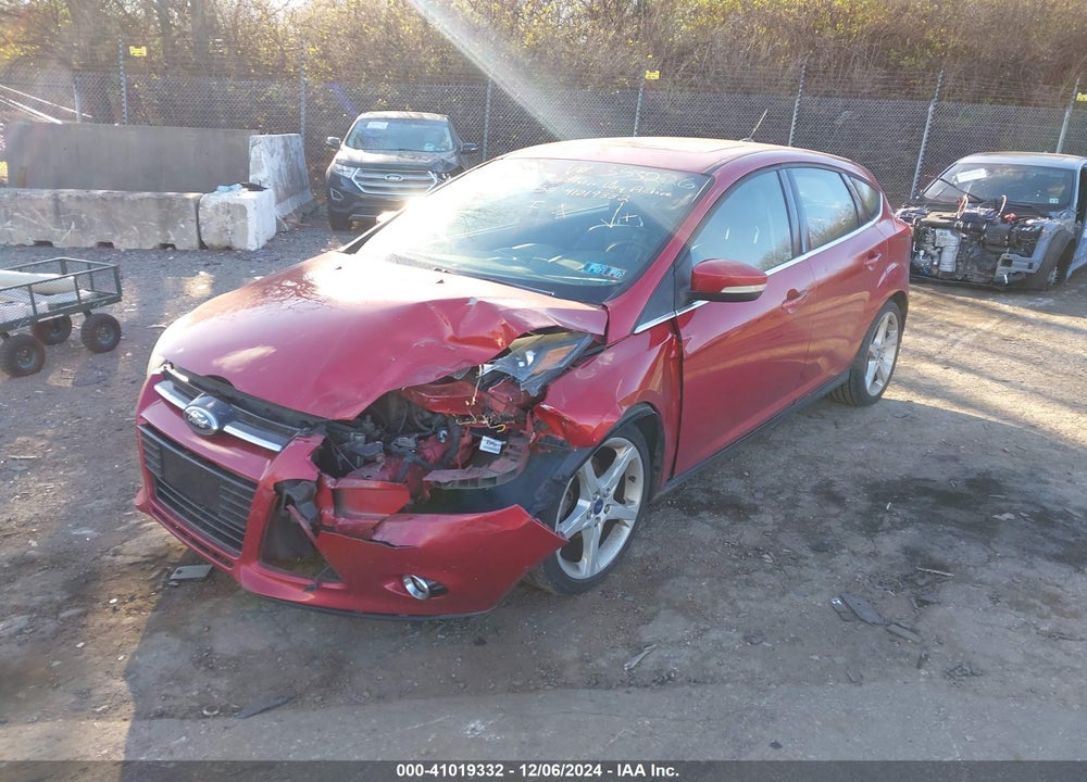 2012 FORD FOCUS TITANIUM VIN: 1FAHP3N29CL353226