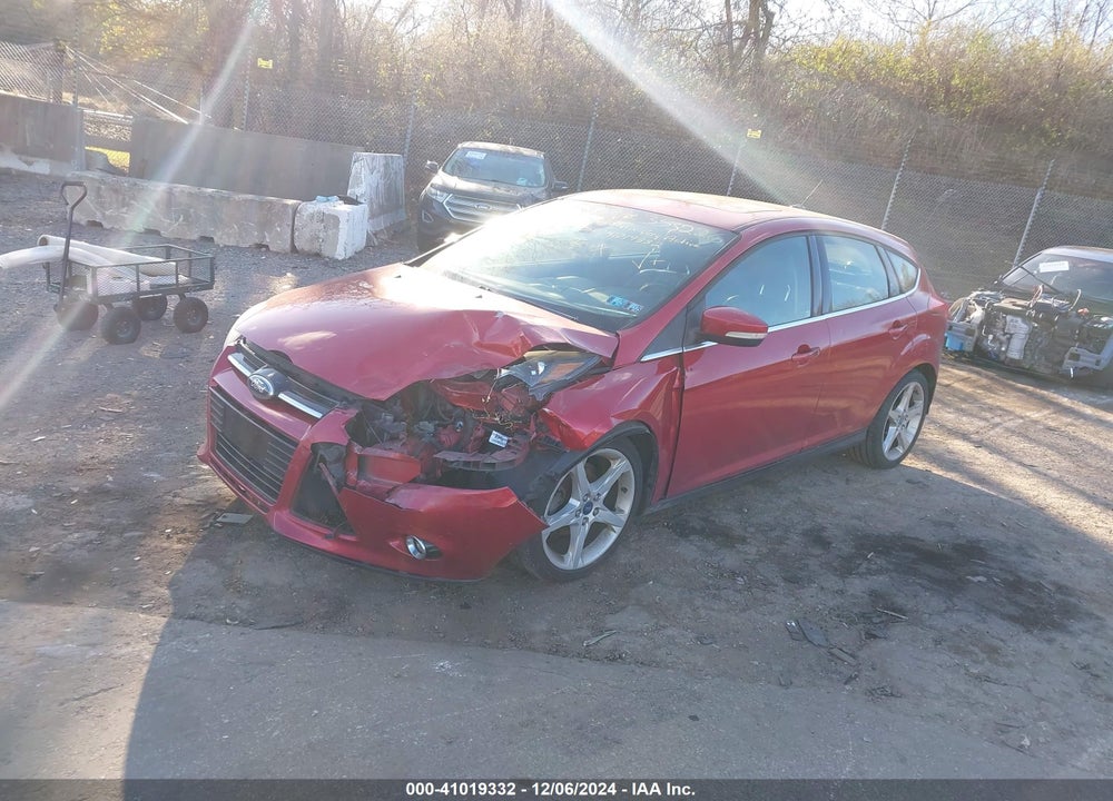 2012 FORD FOCUS TITANIUM VIN: 1FAHP3N29CL353226