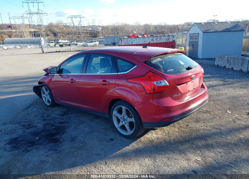 2012 FORD FOCUS TITANIUM VIN: 1FAHP3N29CL353226