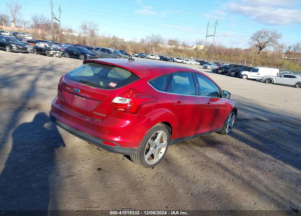 2012 FORD FOCUS TITANIUM VIN: 1FAHP3N29CL353226