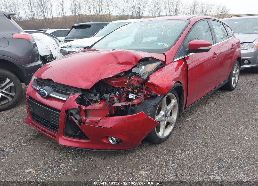 2012 FORD FOCUS TITANIUM VIN: 1FAHP3N29CL353226