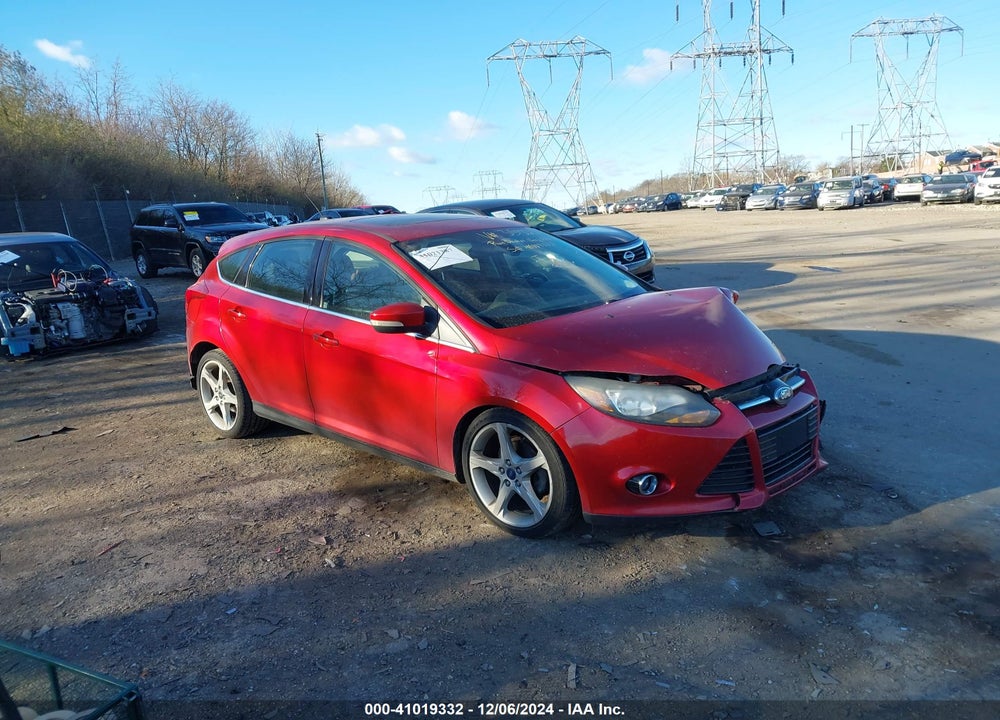 2012 FORD FOCUS TITANIUM VIN: 1FAHP3N29CL353226