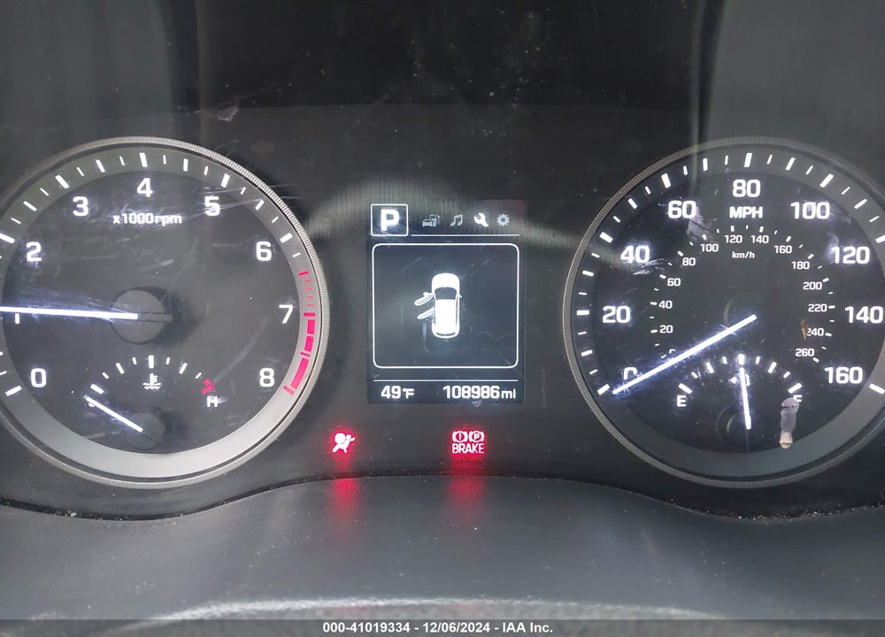 2016 HYUNDAI TUCSON SE VIN: KM8J33A42GU128589