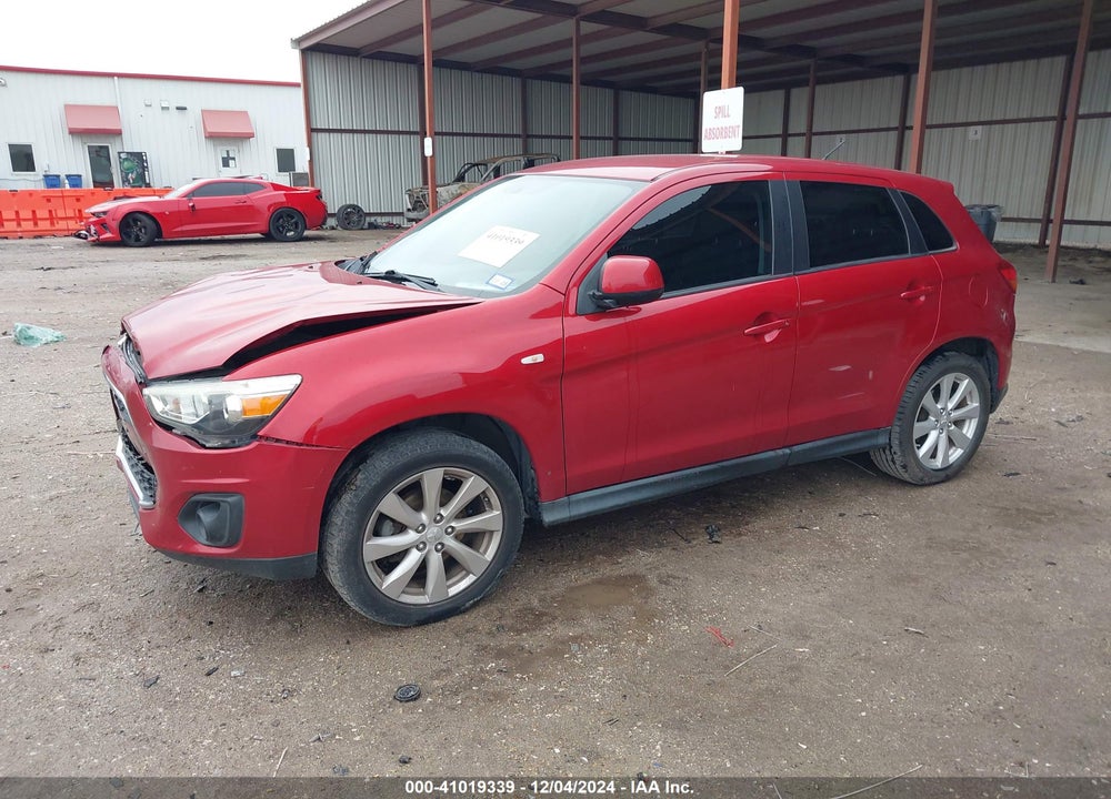 2013 MITSUBISHI OUTLANDER SPORT ES VIN: 4A4AP3AUXDE008014