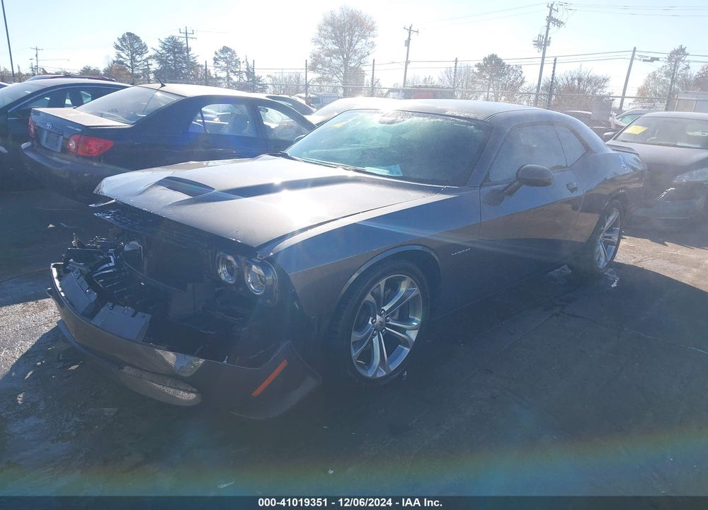 2021 DODGE CHALLENGER R/T VIN: 2C3CDZBT2MH627835