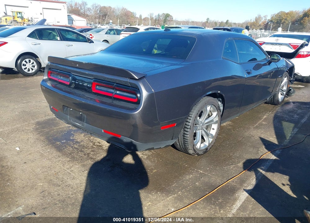 2021 DODGE CHALLENGER R/T VIN: 2C3CDZBT2MH627835