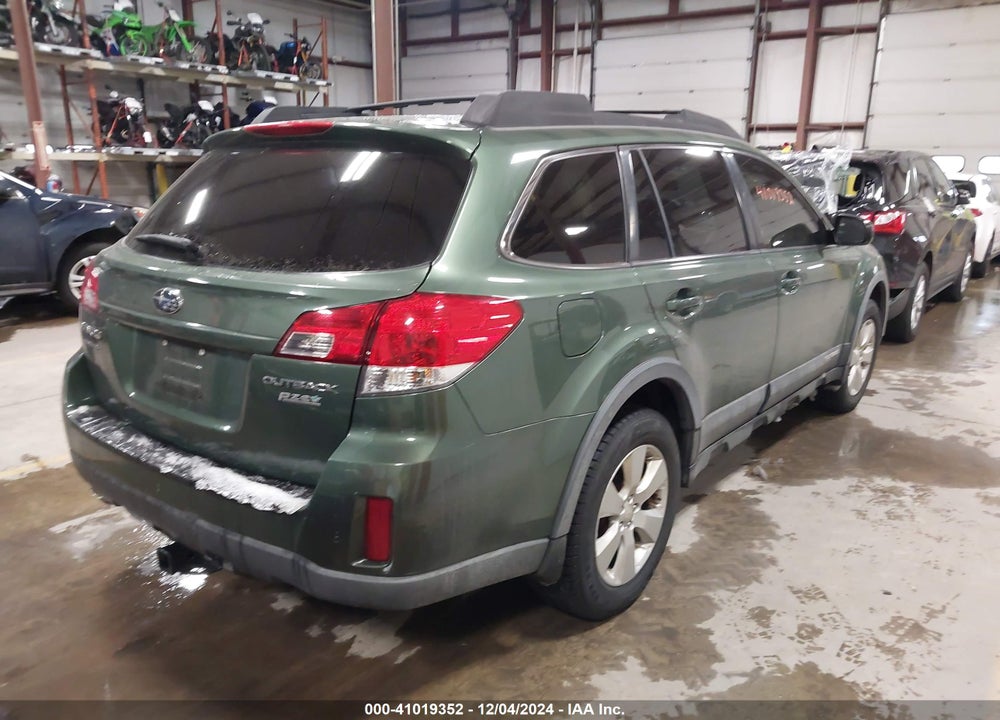 2010 SUBARU OUTBACK 2.5I LIMITED VIN: 4S4BRBKCXA3376377