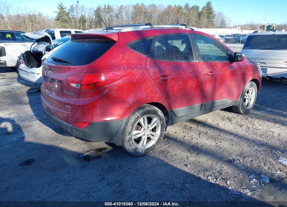 2013 HYUNDAI TUCSON GLS VIN: KM8JUCAC6DU598530