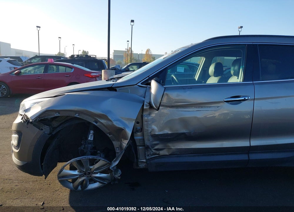 2014 HYUNDAI SANTA FE SPORT 2.0L TURBO VIN: 5XYZU3LA0EG187534
