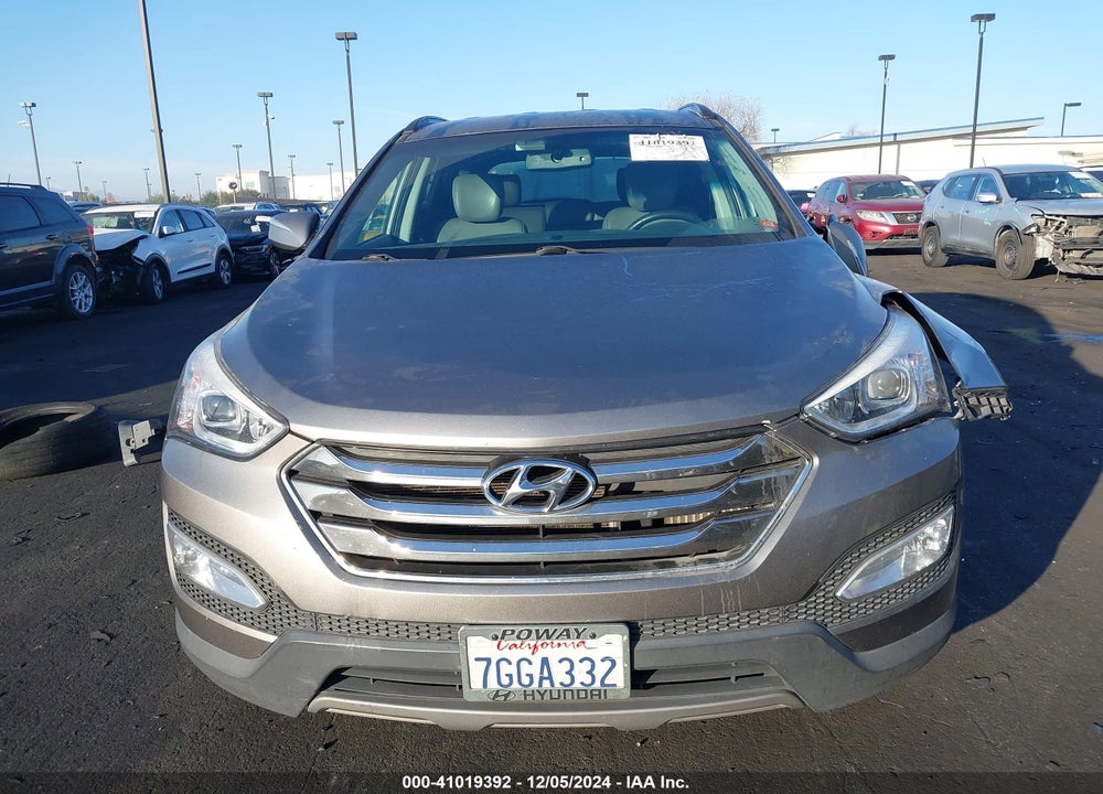 2014 HYUNDAI SANTA FE SPORT 2.0L TURBO VIN: 5XYZU3LA0EG187534
