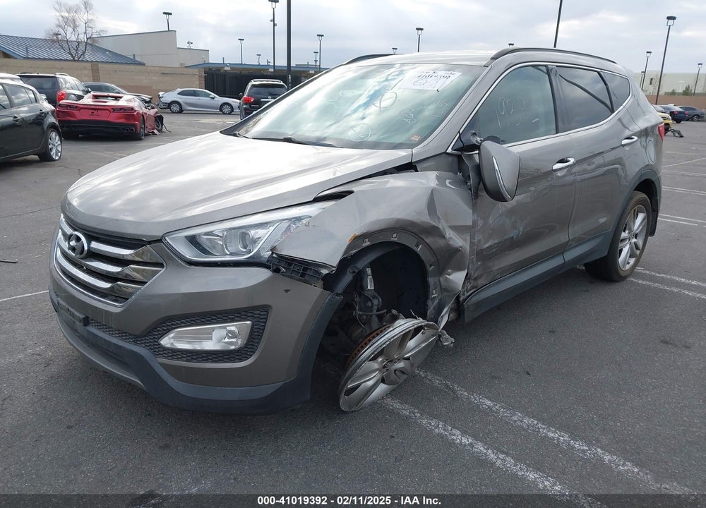 2014 HYUNDAI SANTA FE SPORT 2.0L TURBO VIN: 5XYZU3LA0EG187534