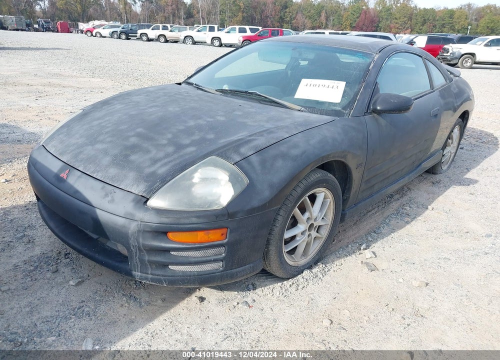 2000 MITSUBISHI ECLIPSE GT VIN: 4A3AC54L4YE097406