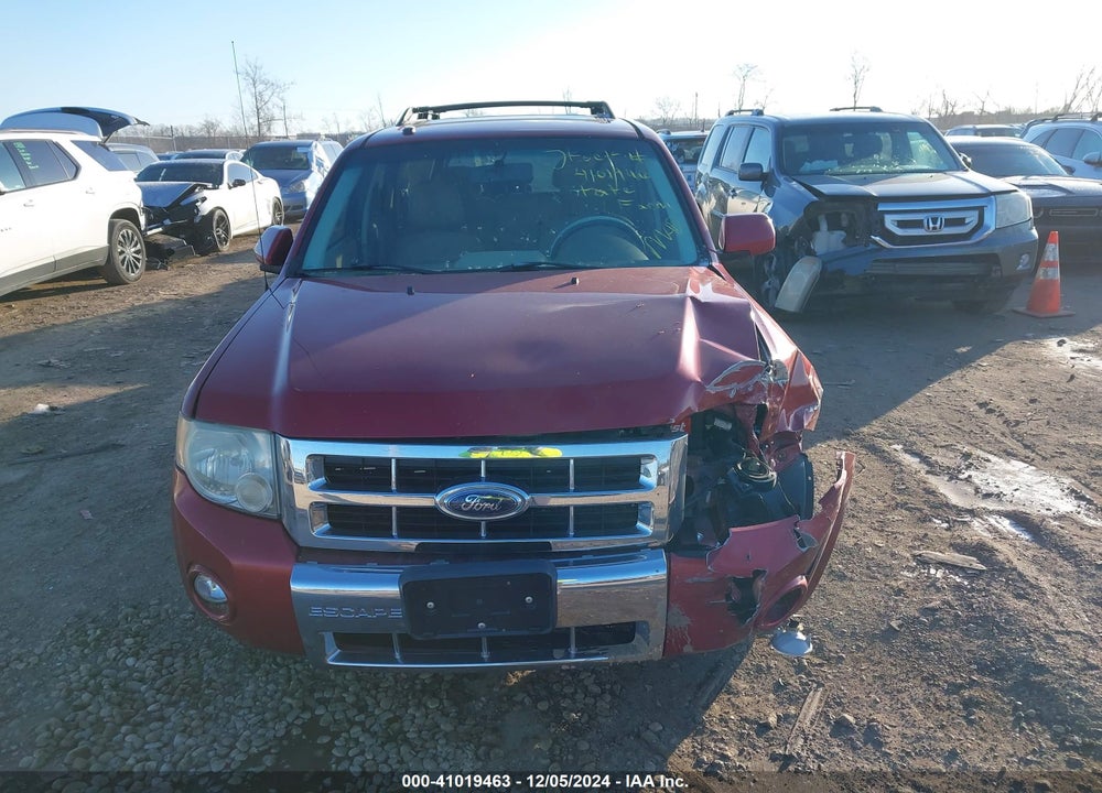2008 FORD ESCAPE LIMITED VIN: 1FMCU04138KD21966