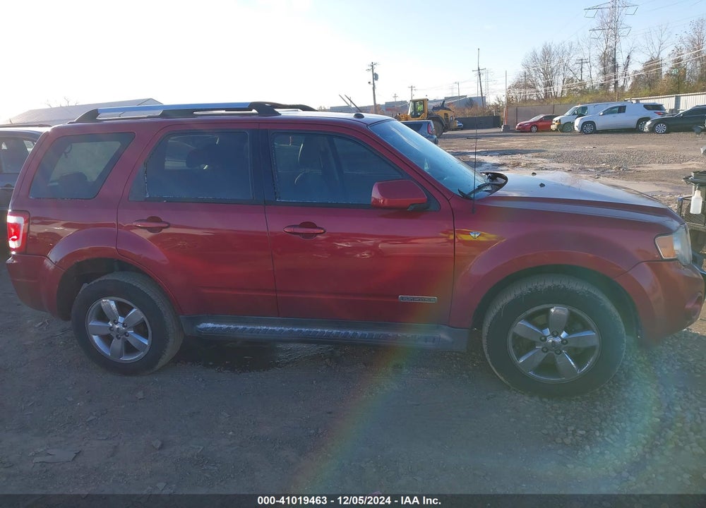 2008 FORD ESCAPE LIMITED VIN: 1FMCU04138KD21966