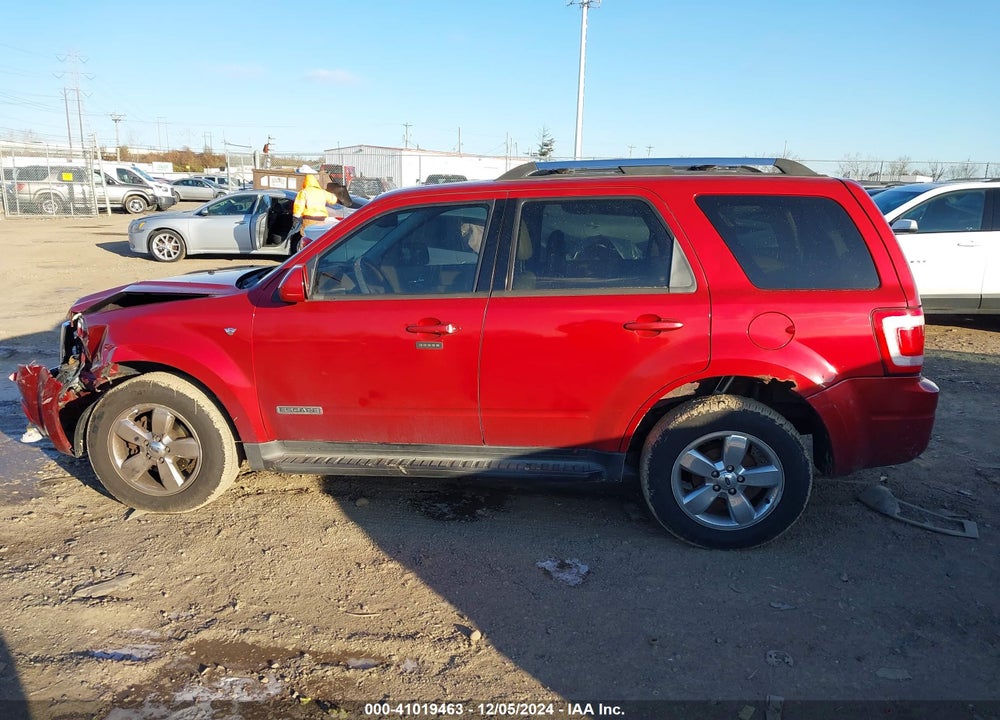 2008 FORD ESCAPE LIMITED VIN: 1FMCU04138KD21966