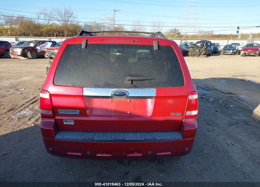 2008 FORD ESCAPE LIMITED VIN: 1FMCU04138KD21966