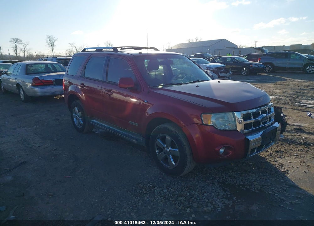 2008 FORD ESCAPE LIMITED VIN: 1FMCU04138KD21966