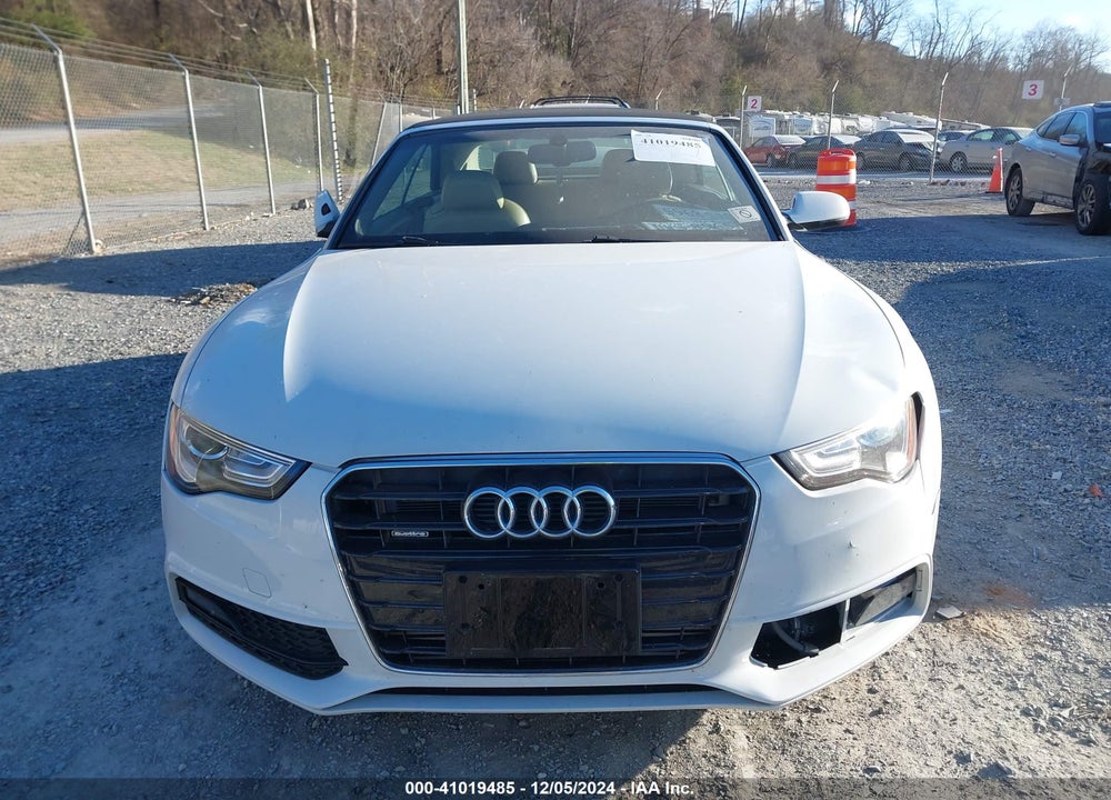 2016 AUDI A5 2.0T PREMIUM VIN: WAUM2AFH1GN011324