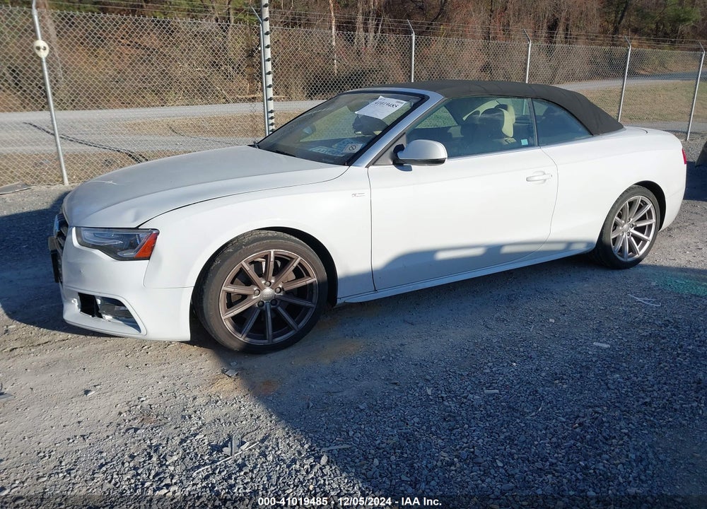 2016 AUDI A5 2.0T PREMIUM VIN: WAUM2AFH1GN011324