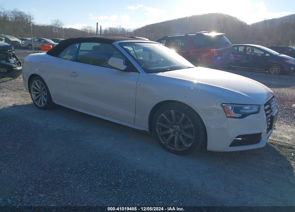2016 AUDI A5 2.0T PREMIUM VIN: WAUM2AFH1GN011324