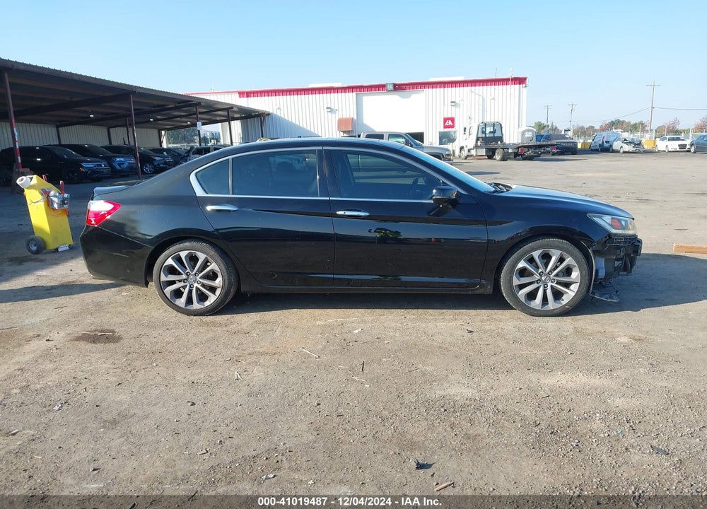 2013 HONDA ACCORD EX-L V-6 VIN: 1HGCR3F81DA046214