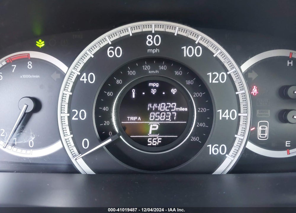 2013 HONDA ACCORD EX-L V-6 VIN: 1HGCR3F81DA046214