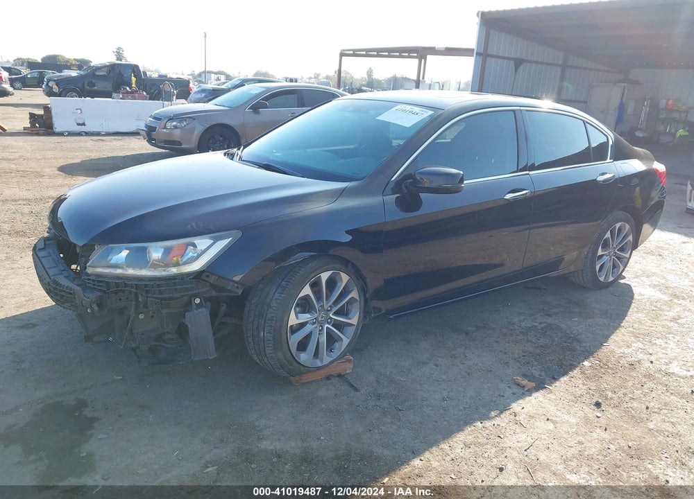 2013 HONDA ACCORD EX-L V-6 VIN: 1HGCR3F81DA046214