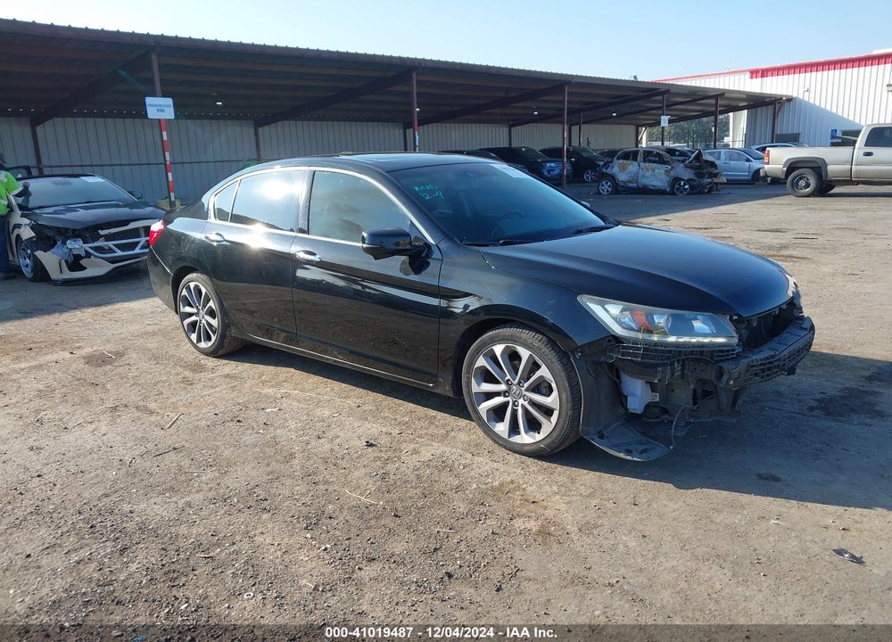 2013 HONDA ACCORD EX-L V-6 VIN: 1HGCR3F81DA046214