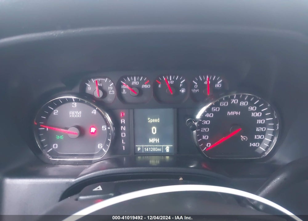 2019 CHEVROLET SILVERADO 2500HD VIN: 2GB2CREG5K1215881