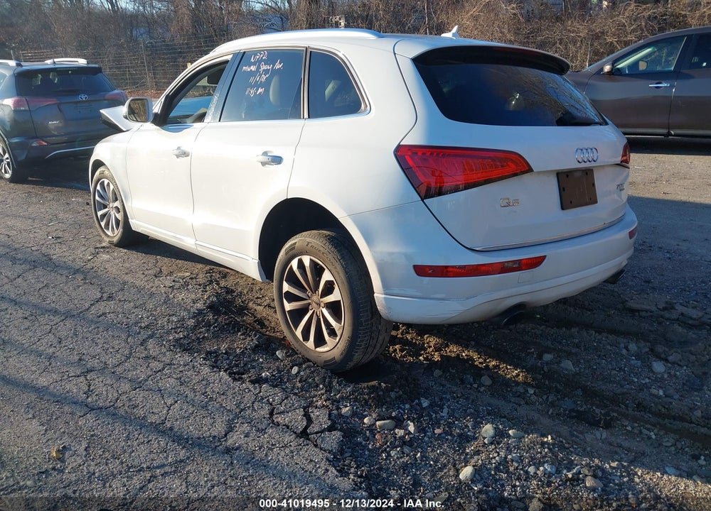 2015 AUDI Q5 2.0T PREMIUM VIN: WA1CFAFP6FA018604