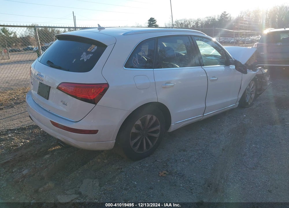 2015 AUDI Q5 2.0T PREMIUM VIN: WA1CFAFP6FA018604