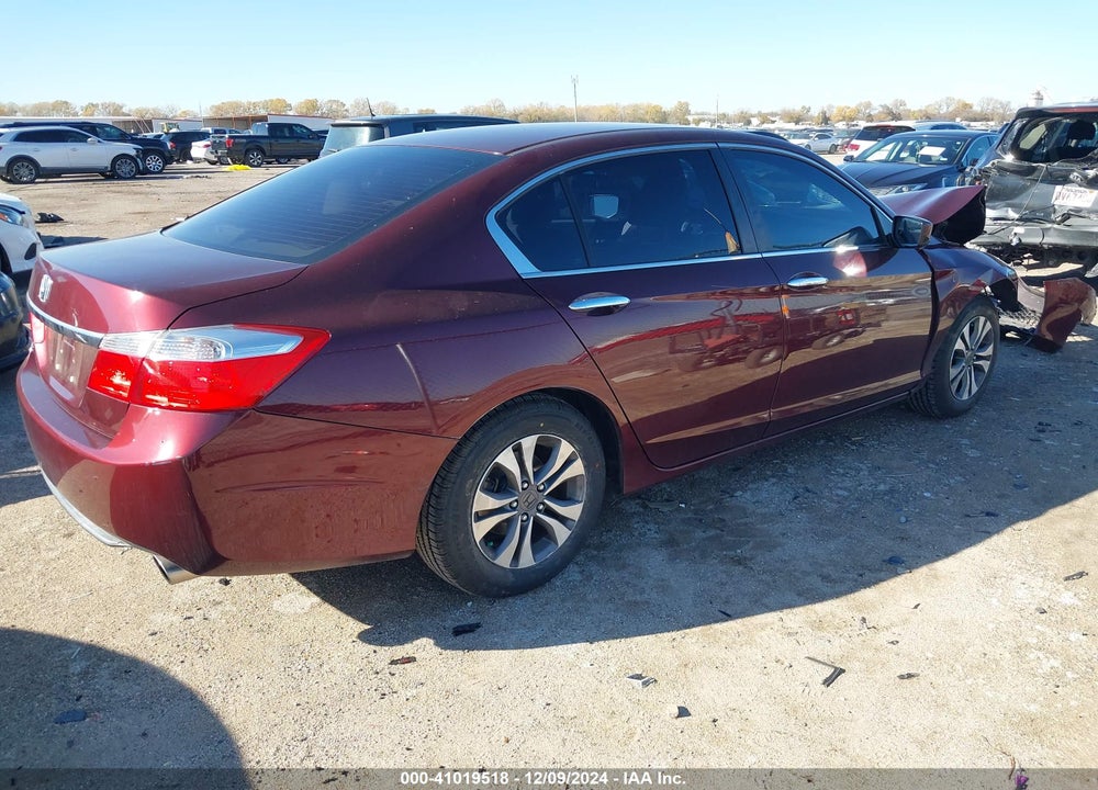 2013 HONDA ACCORD VIN: 1HGCR2F38DA166381