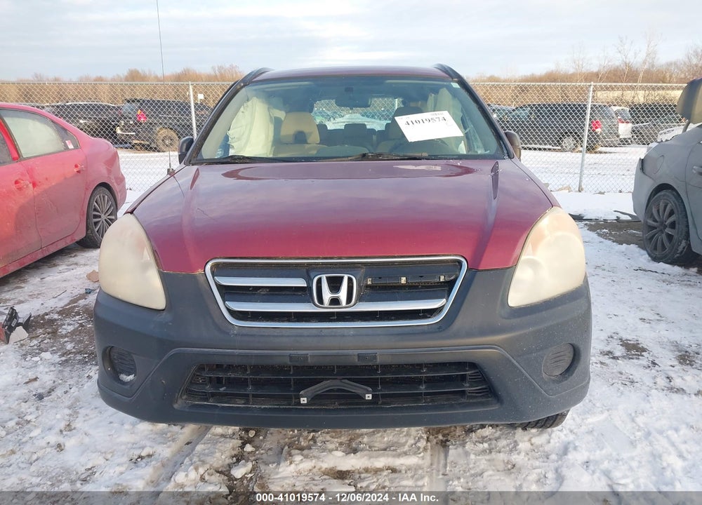 2006 HONDA CR-V LX VIN: SHSRD78566U417016