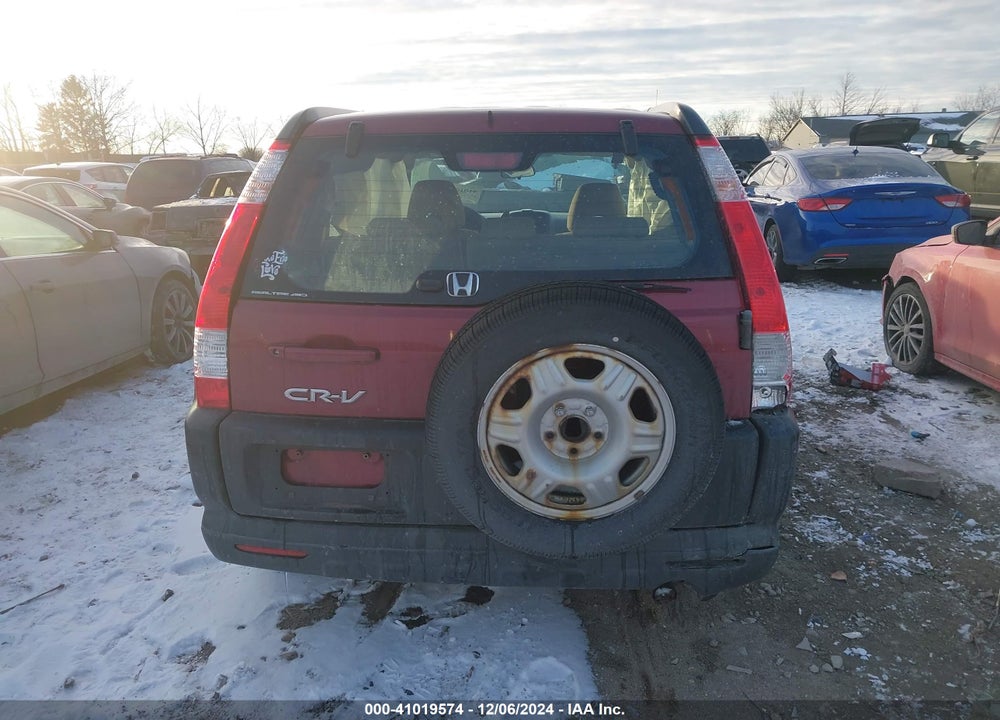 2006 HONDA CR-V LX VIN: SHSRD78566U417016