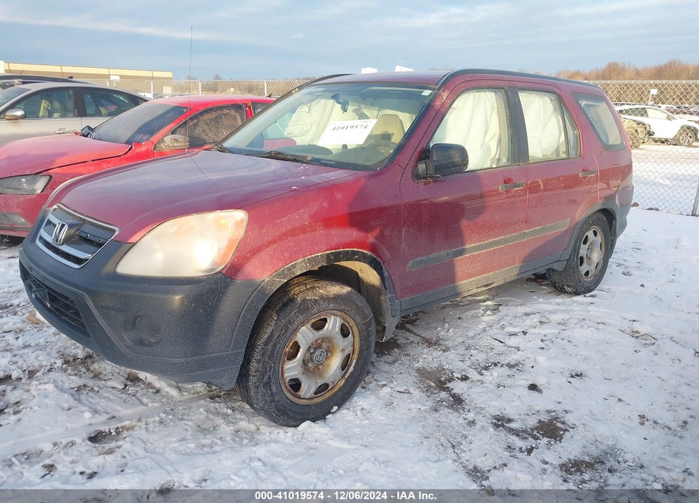 2006 HONDA CR-V LX VIN: SHSRD78566U417016