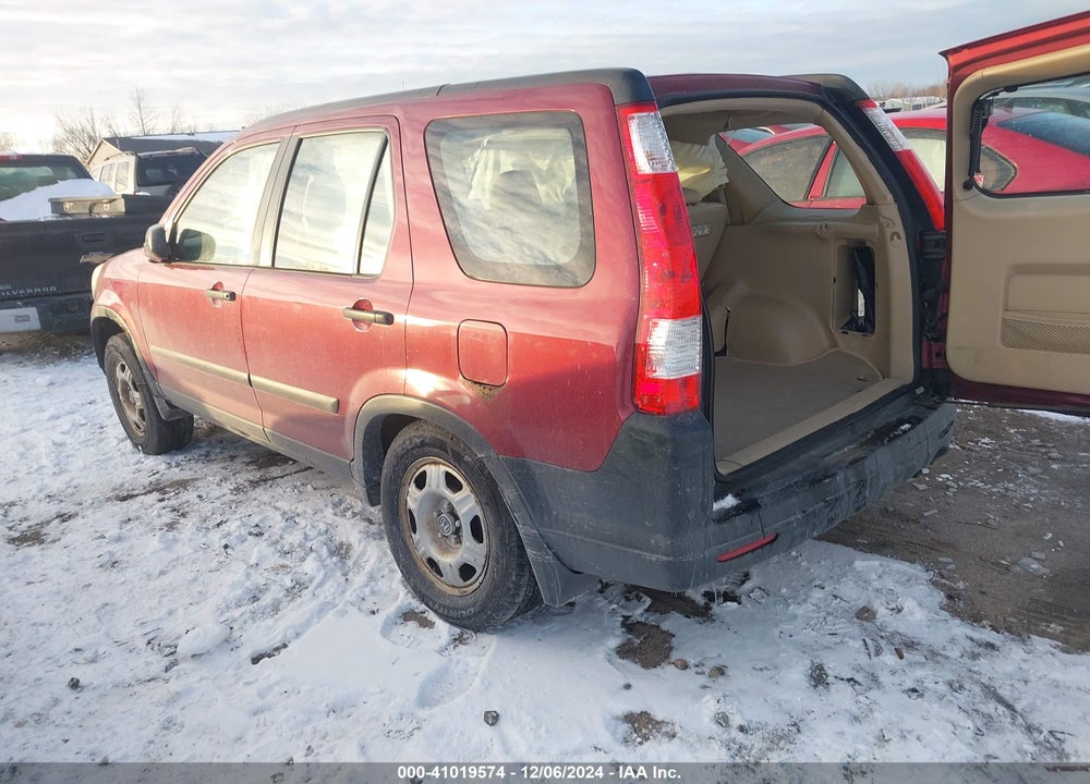 2006 HONDA CR-V LX VIN: SHSRD78566U417016